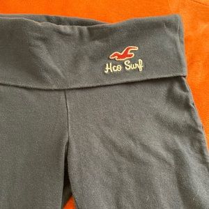 Hollister Navy Blue Yoga Pants